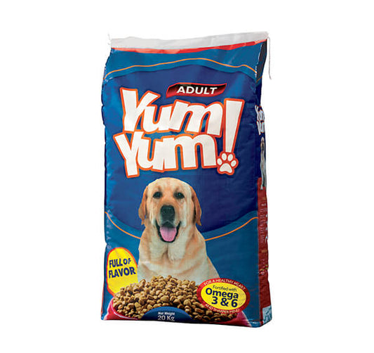 Yum Yum Adult Dog Food 1kilo Repacked